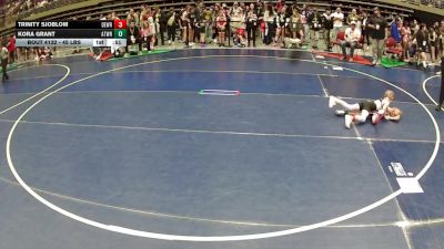45 lbs Cons. Sub-semis - Kora Grant, Athlos Wrestling vs Trinity Sjoblom, Devils Wrestling