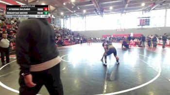 150 lbs Quarterfinal - Sebastian Nieves, El Paso Parkland vs Aydeenn Salgado, El Paso Riverside