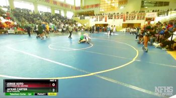 184 Boys Cons. Round 3 - Jorge Soto, Southwest (El Centro) vs Ja`kar Carter, Helix Charter