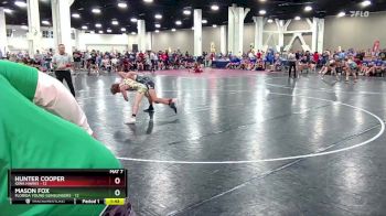 132 lbs Round 1 (16 Team) - Mason Fox, Florida Young Gunslingers vs Hunter Cooper, Iowa Hawks