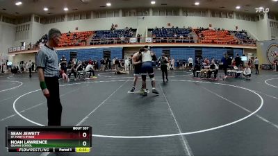 285 lbs Cons. Round 2 - Noah Lawrence, Gilman School vs Sean Jewett, St. Mary`s Ryken