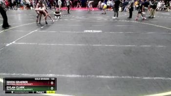 133 lbs Cons. Round 4 - Dylan Clark, Southern Oregon University vs Simon Graeber, Southern Oregon University