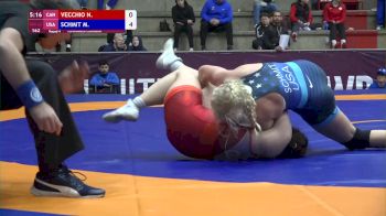 65 kg Round 4 - Mariella Schmit, USA vs Natalie Vecchio, CAN