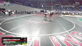 6A-190 lbs Cons. Round 5 - Corbyn Schumack, South Medford vs James Rolla Camden Roofener, Glencoe