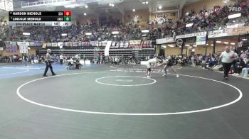 138 lbs 5th Place Match - Lincoln Menold, Sabetha HS vs Karson Nichols, Smith Center HS