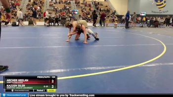 125 lbs Cons. Round 4 - Kazzen Siler, Nebraska Weslyn University vs Archer Heelan, Saint Cloud State