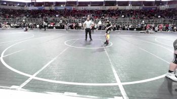 100 lbs Quarterfinal - Cameron Polking, GGB Ohio vs Brighton Moore, Berryville Youth Wrestling Club