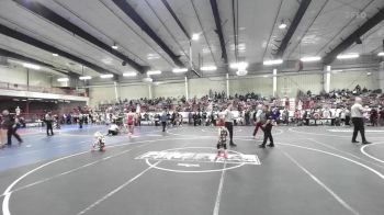 46 lbs Rr Rnd 4 - Isaiah Lopez, Black Fox Wrestling Academy vs Kiah Alcon, Stout Wr Acd