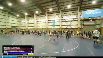 125 lbs 2nd Place Match - Trinity Rakestraw, Oklahoma vs Teani Medeiros-Maielua, Hawaii