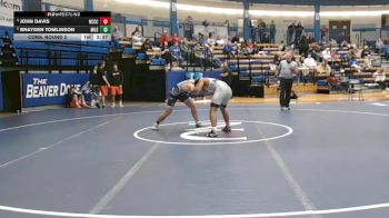 197 lbs Cons. Round 2 - Gunner Owens, Colby Community College vs Fernando Dominguez, Labette Community College