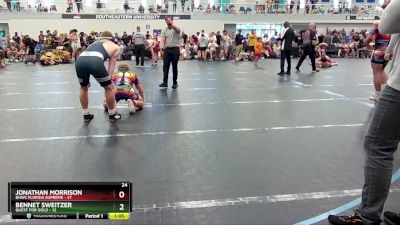 175 lbs Round 1 (6 Team) - Jonathan Morrison, BHWC Florida Supreme vs Bennet Sweitzer, Quest For Gold