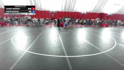 215 lbs Semifinal - Daniel Meurett, Mauston Talons Wrestling Club vs David Schultz, Ringers Wrestling Club