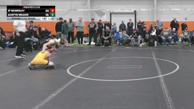 76 lbs Round 2 (10 Team) - JP McNeeley, Brecksville vs Austyn Wilson, Notre Dame Lions