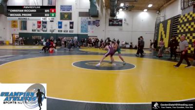 138C Round 1 - Christian Riccardi, Don Bosco Prep School vs Michael Priore, Delbarton School