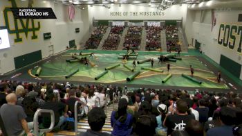 El Dorado HS "Placentia CA" at 2026 WGI Guard Manhattan Beach Regional+