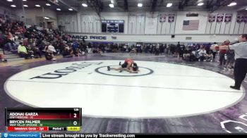 126 lbs 3rd Place Match - Adonai Garza, Kent Meridian vs Brycen Palmer, West Valley Spokane