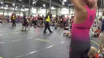 112 lbs Round 2 (6 Team) - Kameron Roberts, Team Iowa Red vs Dom Marengo, Steel Valley