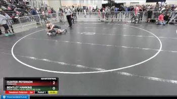 108 lbs Quarterfinal - Hunter Peterson, Minnesota vs Bentley Hawkins, Eaton Rapids Youth Wrestling Club