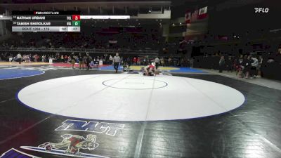 175 lbs Cons. Round 1 - Tanish Shirolkar, Vista Del Lago vs Nathan Urbani, Folsom