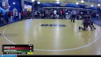 132 lbs Champ. Round 1 - Yandro Soto, CFWA @ LHP vs Draven McCall, Tampa Bay Tiger Wrestling Club