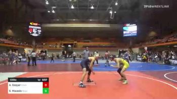 126 lbs Consi Of 16 #2 - Aiden Gasper, Miami Columbus HS vs Sebastian Macedo, West Coast Travel Team