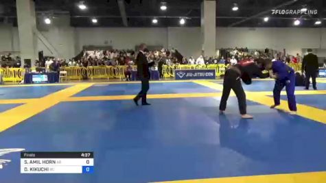 SHANNON AMIL HORN vs DARREN KIKUCHI 2021 American National IBJJF Jiu-Jitsu Championship