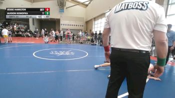 141 lbs Semifinal - Jesse Hamilton, Smitty's Barn - MSC vs Jaxson Konopka, Team Tugman - MSC