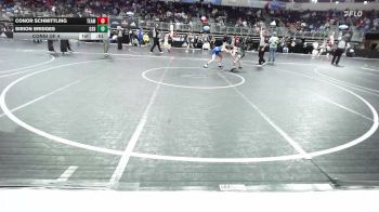 72 lbs Consi Of 4 - Conor Schmittling, Team Garcia WC vs Sirion Bridges, Gsd