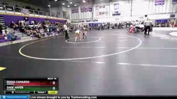 100 lbs Quarterfinal - Diana Camargo, Wapato vs Sage Hafer, Flathead