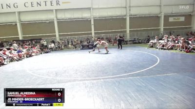 157 lbs Round 2 (8 Team) - Samuel Almedina, Pennsylvania vs JD Minder-Broeckaert, Wisconsin