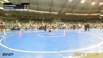 80 lbs 2nd Place - Kalix Kilpatrick, Team Grind House vs Quentin Neal, Greater Heights Wrestling