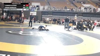 150 lbs Consi Of 8 #2 - Connor Allison, Mount Saint Joseph vs Spear Gorelick, Charlotte Latin