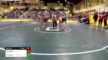 182 lbs Quarterfinal - Robert Maley, San Clemente vs George Lewis, West Valley (Hemet)