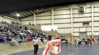 132 lbs Semifinal - Trey Bradshaw, Delta vs Wyatt Mangelson, Spanish Fork