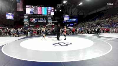 100 lbs Cons. Quarters - Kiana Lien, CA vs Makayla Smith, PA