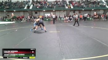 133 lbs Champ. Round 2 - Wyatt Dusseau-Garno, Grand Valley State vs Calvin Werden, Northern Illinois