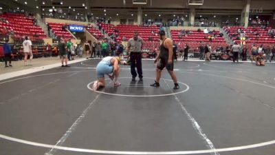 Round 5 - Kyler Kuhn, Greater Heights Wrestling vs Isaiah Cazee, Rock Creek Wrestling Club