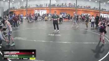 70 lbs Cons. Semi - Laken Anderson, Ninety Six Wrestling vs Emmett Nobles, Coastal Elite Wrestling