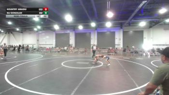 43 lbs Semifinal - Kountry Amasiu, Golden Backs MRTC vs Eli Gonzalez, Shafter Youth Wrestling