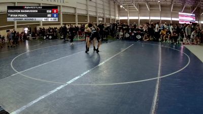 165 lbs Champ. Round 2 - Coleton Rasmussen, Utah vs Ryan Fencil, Arizona