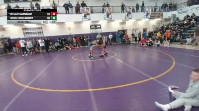 115 lbs Semifinal - Josh Hernandez, Cody Middle School vs Rylan Gambler, Riverton Middle School