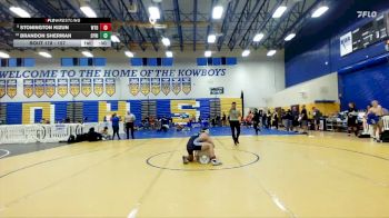 157 lbs Cons. Round 1 - Brandon Sherman, Spanish River vs Stonington Kizun, William T Dwyer