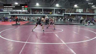 174 lbs Cons. Round 3 - Elias Chapin, Cornell College vs Kyler Scranton, Wartburg