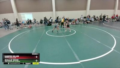 48-54 lbs Round 3 - Rosalie Wood, Apex Grappling Academy vs Harper Miller, Spartan Mat Club