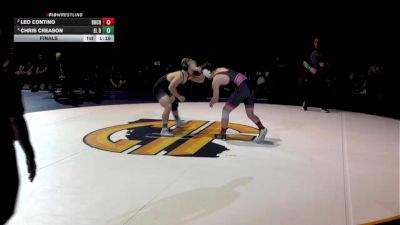 157 lbs Final - Leo Contino, Buchanan (CS) vs Chris Creason, El Diamante (CS)