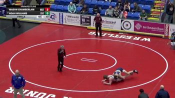 172 lbs Final - Mason Chamberlain, West Chester Henderson vs Noah Williams, State College