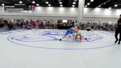 144 lbs Champ. Round 2 - Evan Gates, SC vs Nicholas Marchese, IL