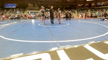 117 lbs Semifinal - Lynly Lamons, Tahlequah Wrestling Club vs Sophia Bennett, Lady Outlaw Wrestling Academy