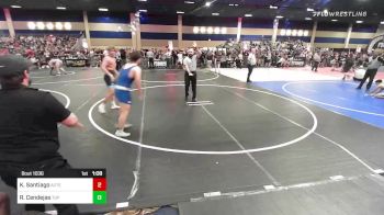 190 lbs Round Of 64 - Kevin Santiago, Aztec WC vs Ramon Cendejas, Top Dog WC