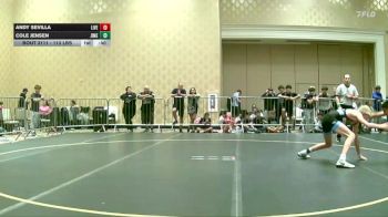 113 lbs Consi Of 32 #2 - Andy Sevilla, Live Training vs Cole Jensen, Jimenez Trained Academy